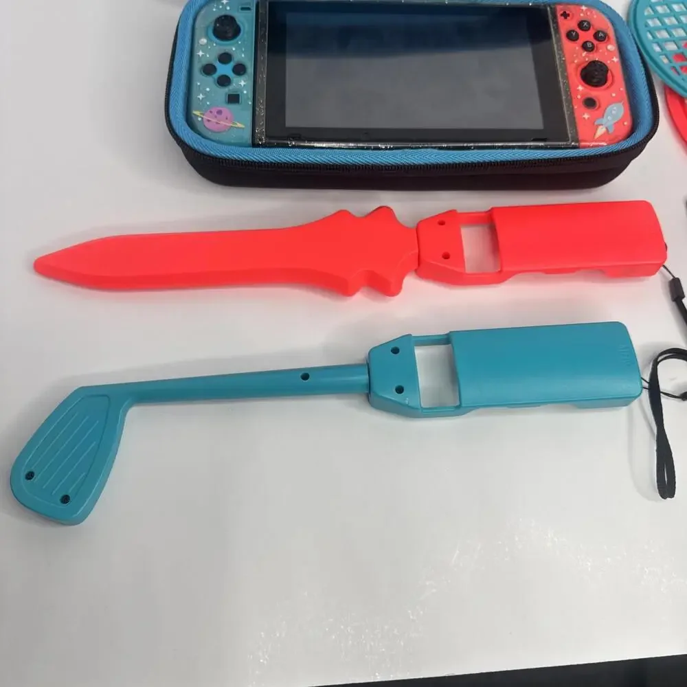 Nintendo Switch 32GB Gray Console with Neon Red and Neon Blue Joy-Con A1-01